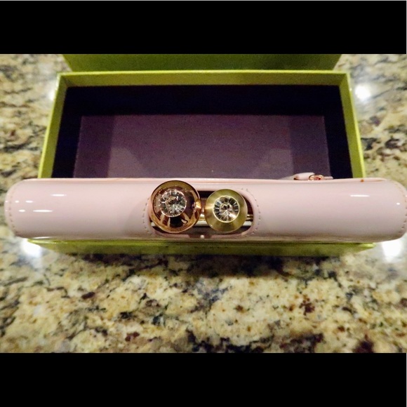 Ted Baker Crystal Bobble Leather Matinee Wallet - Picture 12 of 14